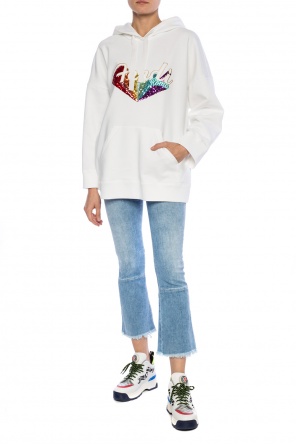 Bluza z wyszytym logo, zdjęcie 2 Bluza z wyszytym logo od Fendi